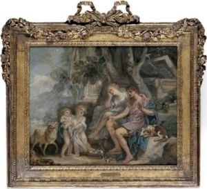 Un Premier Chagrin (a First Sorrow) by Jean Baptiste Greuze