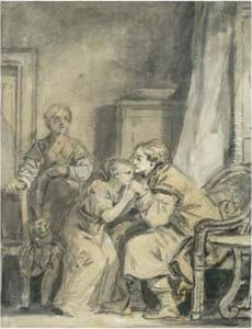 La Benediction by Jean Baptiste Greuze
