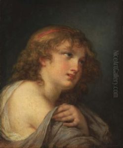 Tete De Cupidon by Jean Baptiste Greuze