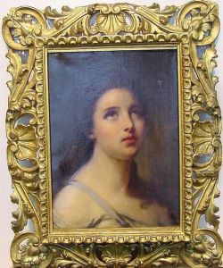 Inscribed On The Reverse by Jean Baptiste Greuze