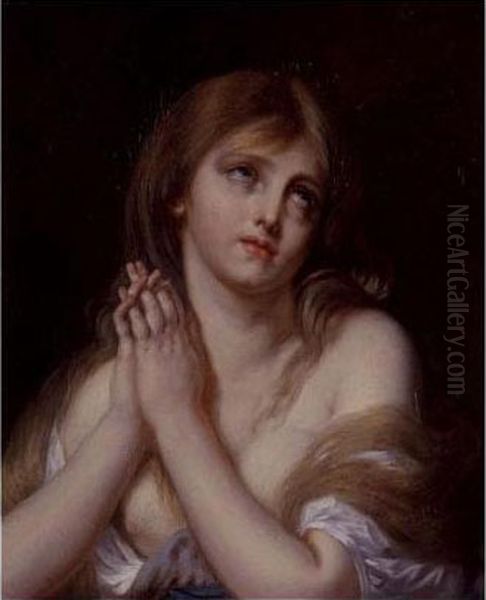 Mary Magdalen In Prayer - view 1