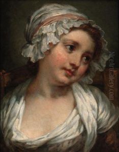A Young Maid by Jean Baptiste Greuze