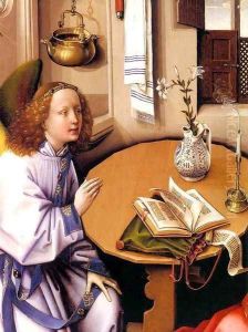 Merode Altarpiece (detail) 2 by Robert Campin