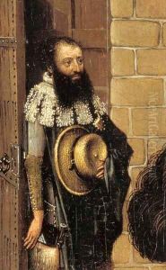 Merode Altarpiece (detail) 4 by Robert Campin