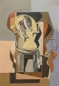 Still Life with Fish by Louis Marcoussis (Ludwik Markus)