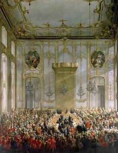 Court Banquet in the Great Antechamber of the Hofburg Palace Vienna 2