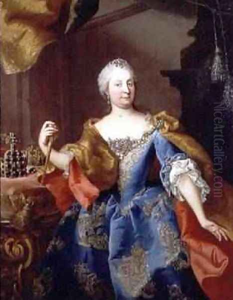 Portrait of Empress Maria Theresa of Austria - view 1