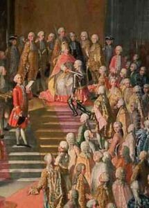The Investiture of Joseph II 1741-90 Emperor of Germany in Frankfurt Cathedral