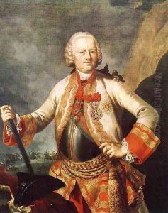 Portrait of Karoly Jozsef Batthysany 1760s