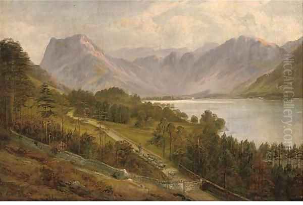 Buttermere lake - view 1
