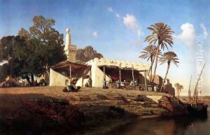On the banks of the Nile