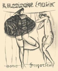"russische Erotik" by Boris Dmitrievich Grigoriev