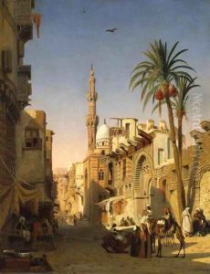Ezbekiyah Street in Cairo