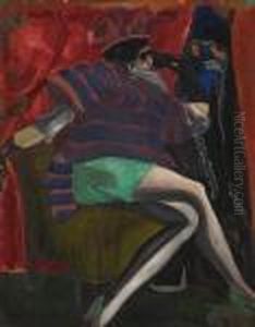 Maierhold Interpreta Amleto by Boris Dmitrievich Grigoriev