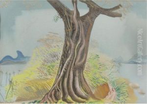 Tree Trunk by Boris Dmitrievich Grigoriev