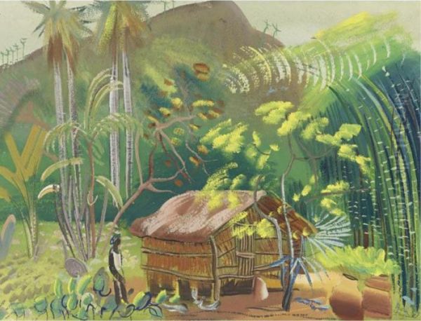 Native Hut, Brazil - view 1