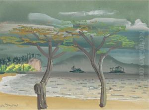 Ile De Paqueta, Bresil by Boris Dmitrievich Grigoriev