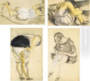 A Group Of 4 Erotic Drawings A Group Of 4 Erotic Drawings