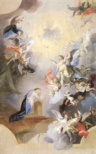 Annunciation (study) 1794 - view 1