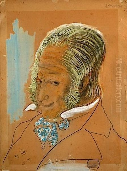 Gogol, "le Revizor", Un Acteur Du Thetre Artistique De Moscou, Circa 1934-1935 - view 1