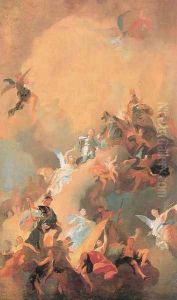Apotheosis of a Hungarian Saint 1773 by Franz Anton Maulbertsch