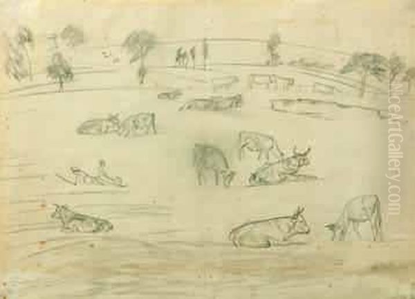 Scene De Campagne Circa 1925 - view 1