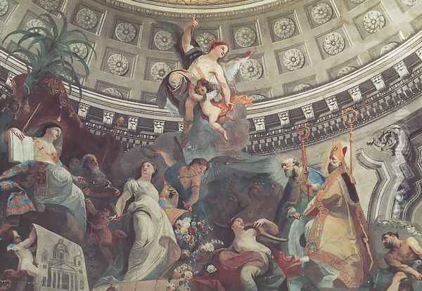 Ceiling decoration (detail) 1782 - view 1