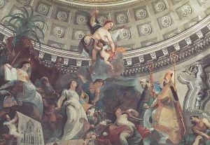 Ceiling decoration (detail) 1782 by Franz Anton Maulbertsch
