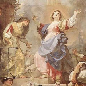 Visitation (detail) 1771-77 by Franz Anton Maulbertsch
