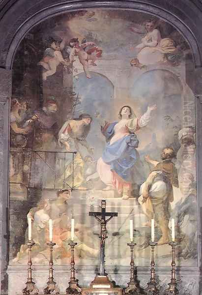 Visitation (Meeting of Mary and Elisabeth) 1771-77 - view 1