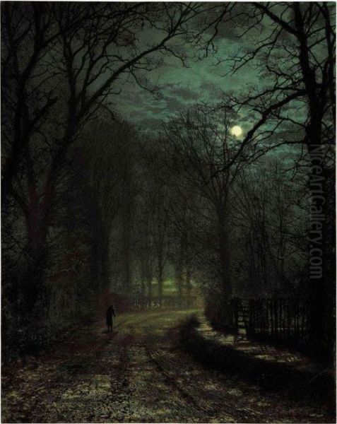 A Yorkshire Lane In November - view 1