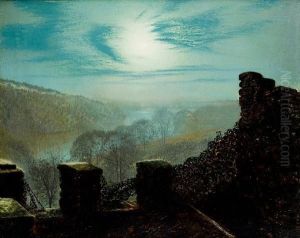 Full Moon, Roundhay Park Castle Full Moon, Roundhay Park Castle