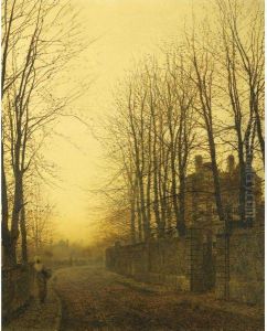 Late Autumn by John Atkinson Grimshaw