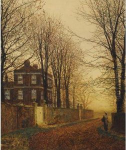 Autumn Gold by John Atkinson Grimshaw