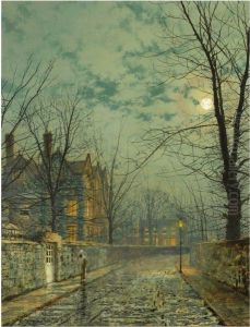 Evening Shadows by John Atkinson Grimshaw