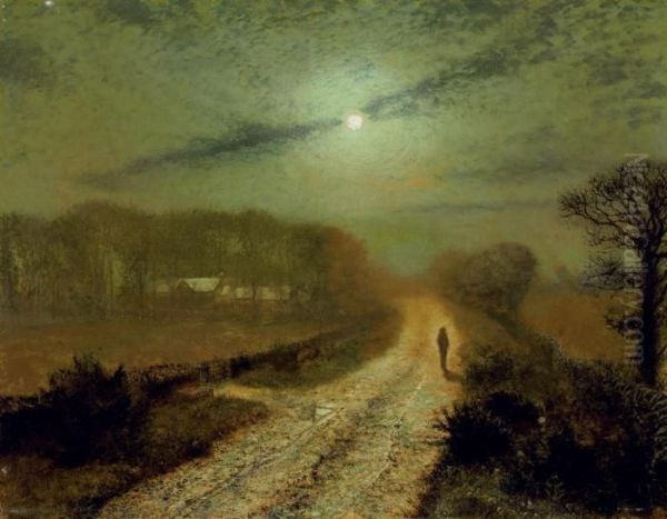 A Moonlit Landscape - view 1