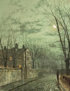 Under The Moonbeams by John Atkinson Grimshaw
