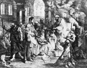 Peter Blessing the Apostles c. 1784 by Franz Anton Maulbertsch