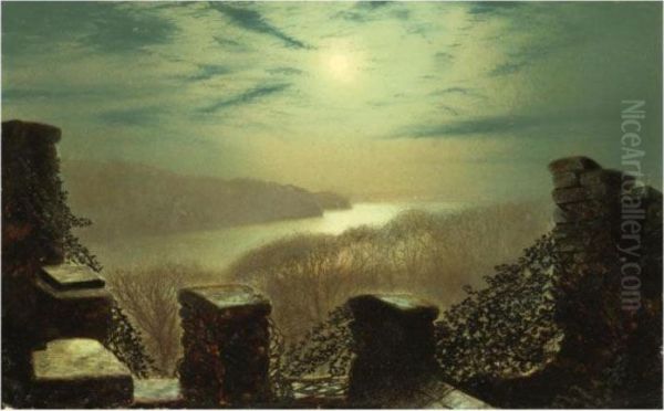 Night Scene In Roundhay Park - view 1