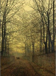 October Gold by John Atkinson Grimshaw