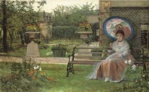 In The Pleasaunce by John Atkinson Grimshaw