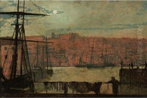 Whitby From Station Quay by John Atkinson Grimshaw
