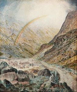 A Mountain Road, Flood Time (honister Series No 3)