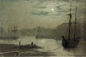 On The Esk, Whitby by John Atkinson Grimshaw