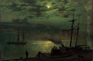 Whitby From Scotch Head by John Atkinson Grimshaw
