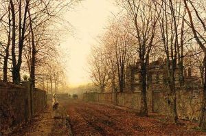 November Morning by John Atkinson Grimshaw