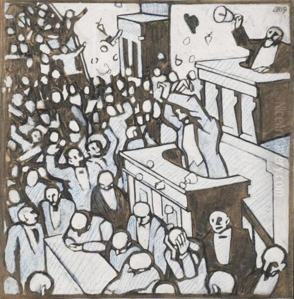 Rentree De Chambre, L'ovation Qui Attend Caillaux Le Victorieux - view 1