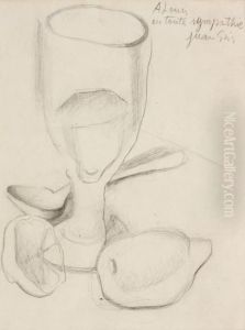 Verre Et Citron by Juan Gris
