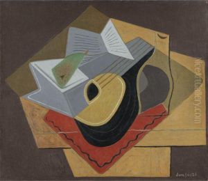 La Mandoline Noire by Juan Gris