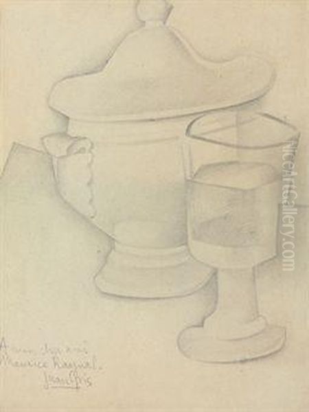 Nature Morte Avec Verre Et Soupiere - view 1